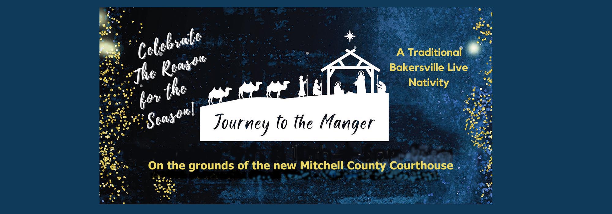 Journey to The Manger billboard
